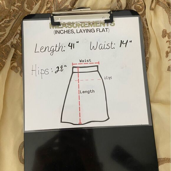 EARTHBOUND Cream and Brown Maxi Skirt - Picture 10 of 13